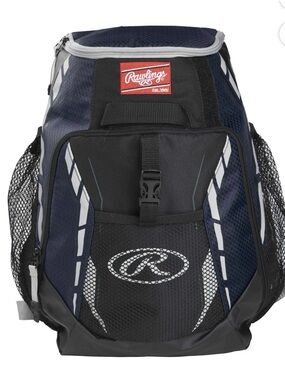 Rawlings Navy and Black Youth Backpack
